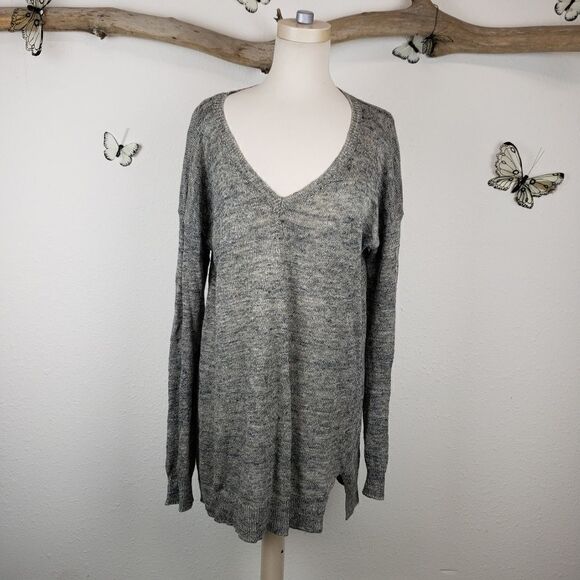 Vince gray linen tunic - Picture 1 of 10